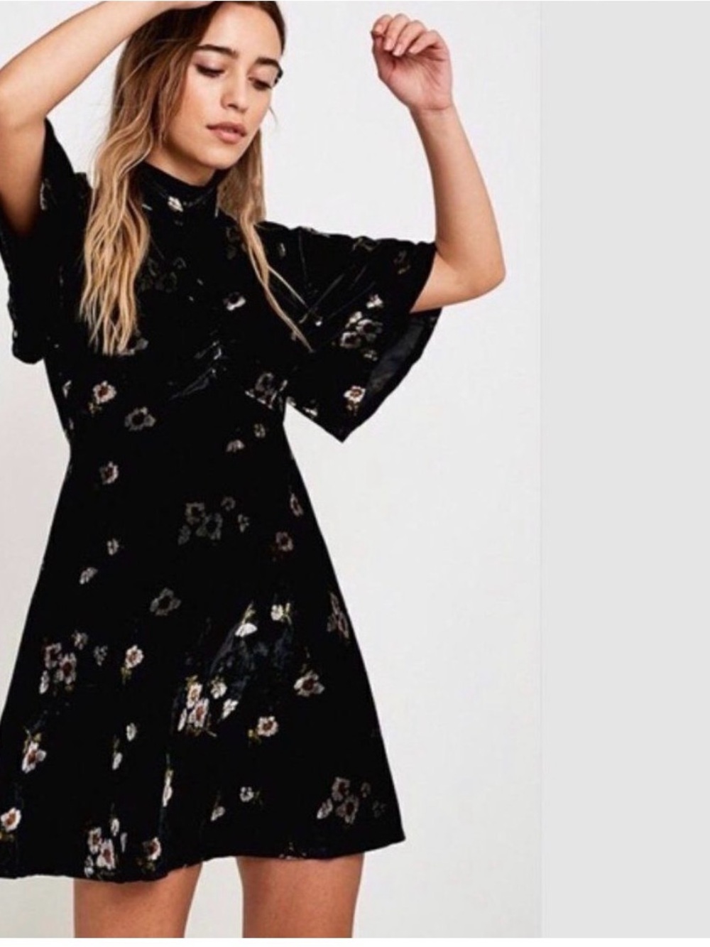 Free People Be My Baby Mini Dress
